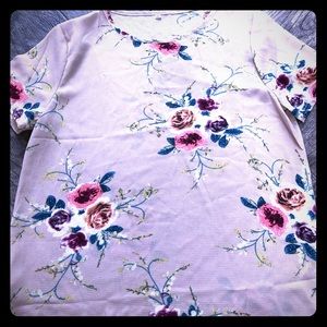 ‼️ Sheer floral blouse